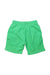 A Green Shorts from Pangaia in size 7Y for boy. (Back View)