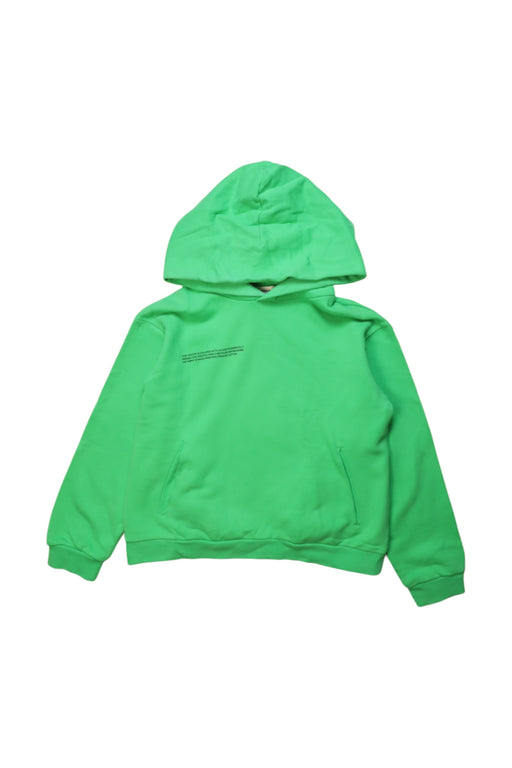 A Green Hooded Sweatshirts from Pangaia in size 7Y for boy. (Front View)