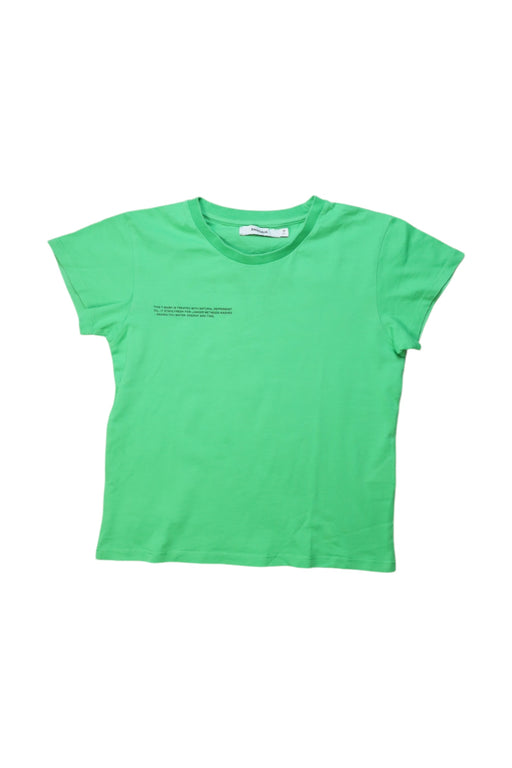 A Green Short Sleeve T Shirts from Pangaia in size 7Y for boy. (Front View)