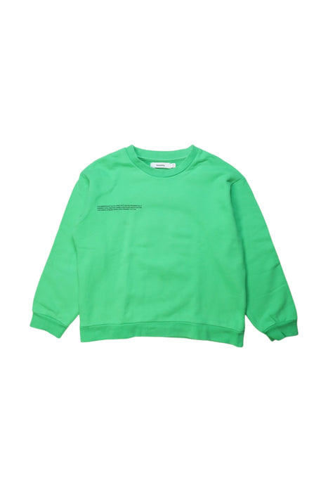 A Green Crewneck Sweatshirts from Pangaia in size 7Y for boy. (Front View)