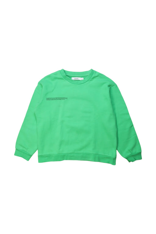 A Green Crewneck Sweatshirts from Pangaia in size 7Y for boy. (Front View)