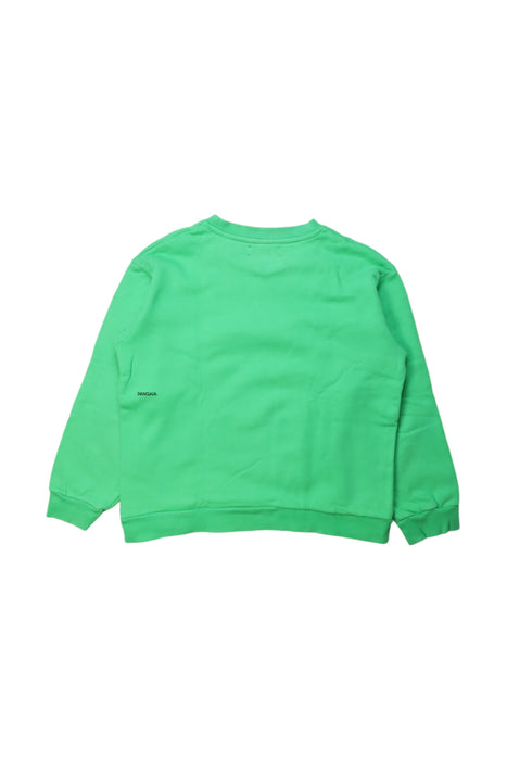 A Green Crewneck Sweatshirts from Pangaia in size 7Y for boy. (Back View)