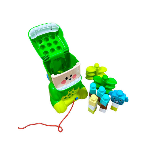 A Green Lego & Building Blocks from Mega Bloks in size O/S for neutral. (Front View)