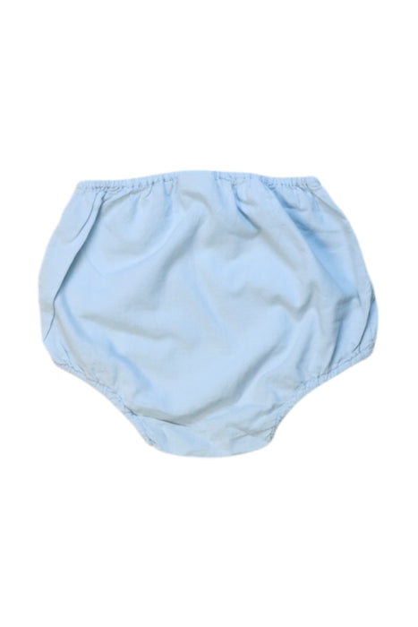 A Blue Bloomers from Bonton in size 3-6M for girl. (Back View)