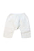 A White Casual Pants from Bonton in size 3-6M for girl. (Front View)