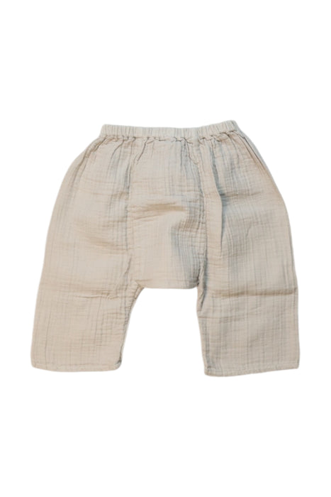 A Ivory Casual Pants from Bonton in size 3-6M for girl. (Front View)