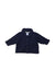 A Navy Blazers from Petit Bateau in size 0-3M for neutral. (Front View)