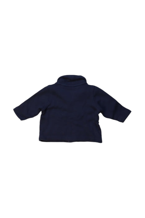 A Navy Blazers from Petit Bateau in size 0-3M for neutral. (Back View)