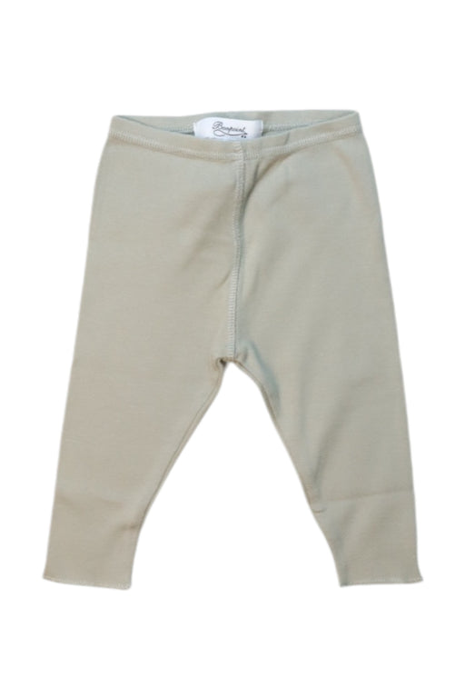 A Beige Leggings from Bonpoint in size 0-3M for girl. (Front View)