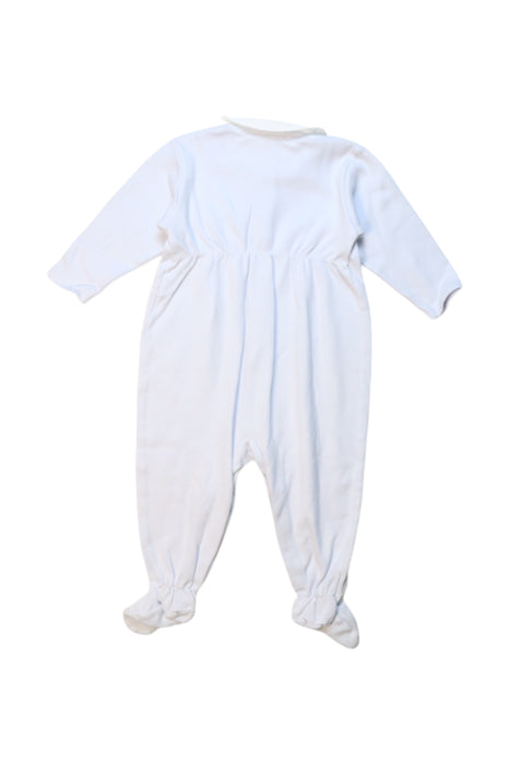 A White Onesies from Bonpoint in size 3-6M for girl. (Back View)