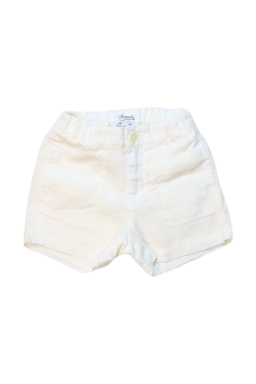 A White Shorts from Bonpoint in size 6-12M for girl. (Front View)