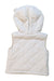 A White Outerwear Vests from The Little White Company in size 6-12M for girl. (Back View)