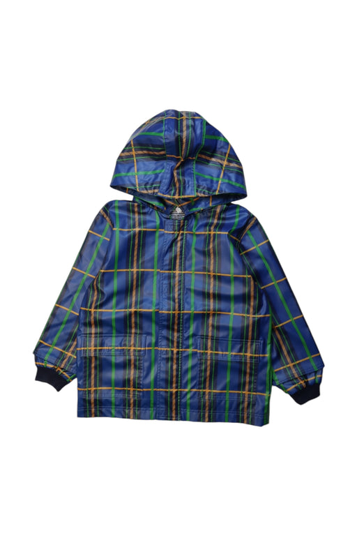 A Multicolour Rain Jackets from Petit Bateau in size 4T for boy. (Front View)