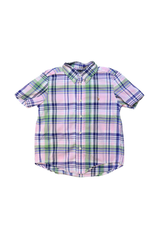 A Multicolour Short Sleeve Shirts from Polo Ralph Lauren in size 5T for boy. (Front View)