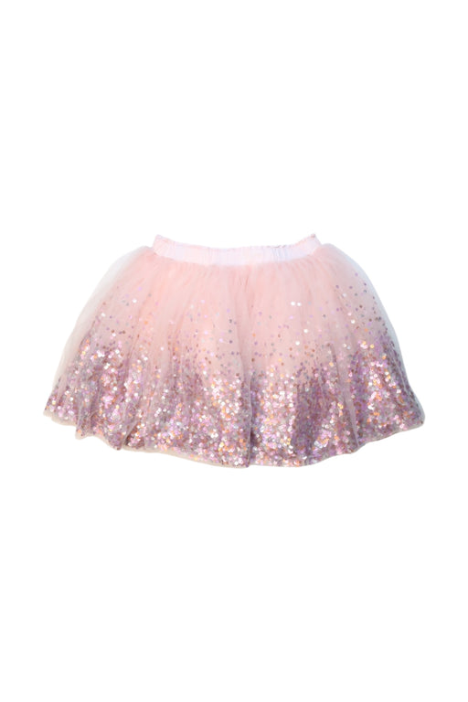 A Pink Tulle Skirts from Seed in size 6T for girl. (Front View)