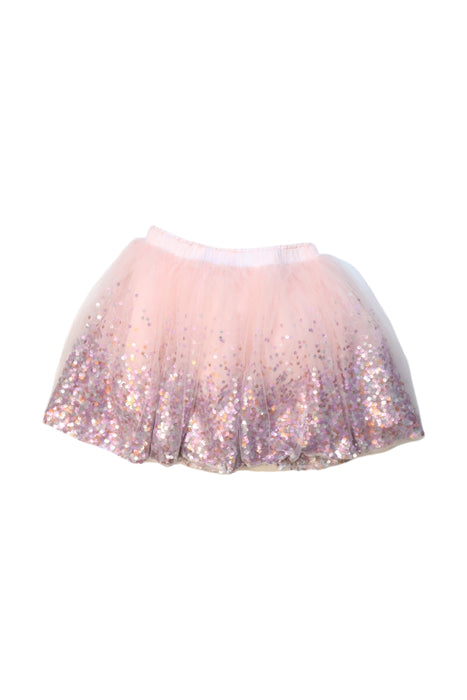 A Pink Tulle Skirts from Seed in size 6T for girl. (Back View)