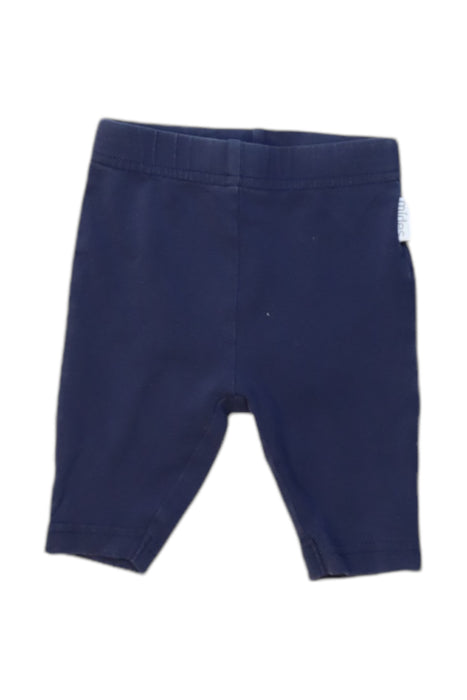 A Navy Shorts from Mides in size 3-6M for girl. (Front View)