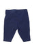 A Navy Shorts from Mides in size 3-6M for girl. (Back View)