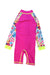 A Multicolour Swimsuits from Minnex in size 18-24M for girl. (Back View)