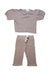 A Taupe Pants Sets from Jamie Kay in size 6-12M for girl. (Front View)