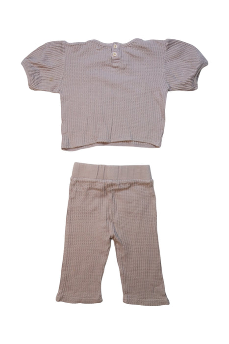 A Taupe Pants Sets from Jamie Kay in size 6-12M for girl. (Back View)