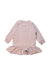 A Pink Sweater Dresses from Jamie Kay in size 6-12M for girl. (Back View)