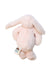 A Pink Soft Toys from Jellycat in size Newborn for girl. (Back View)