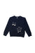 A Navy Crewneck Sweatshirts from Paul Smith in size 8Y for boy. (Front View)