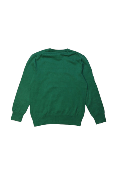 A Green Crewneck Sweatshirts from Polo Ralph Lauren in size 6T for boy. (Back View)