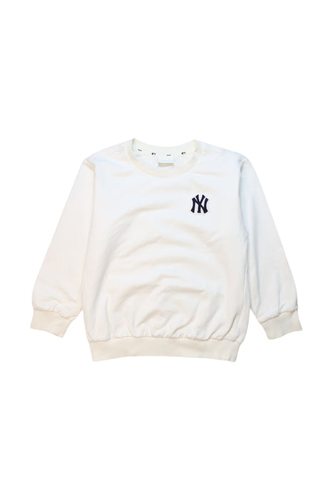 A White Crewneck Sweatshirts from MLB in size 7Y for neutral. (Front View)