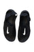 A Black Sandals from Nike in size 6T for boy. (Back View)