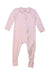 A Pink Onesies from Not Too Big in size 6-12M for girl. (Front View)