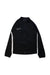 A Black Zippered Sweatshirts from Nike in size 10Y for boy. (Front View)