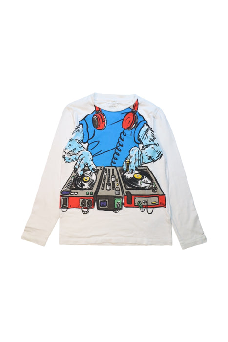 A Multicolour Long Sleeve T Shirts from Stella McCartney in size 10Y for boy. (Front View)