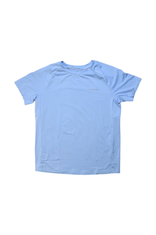 A Blue Active Tops from Moody Tiger in size 8Y for neutral. (Front View)