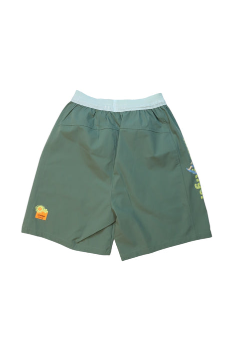 A Green Active Shorts from Moody Tiger in size 8Y for boy. (Back View)