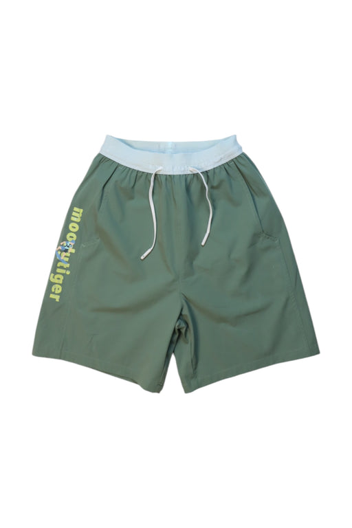 A Green Active Shorts from Moody Tiger in size 8Y for boy. (Front View)