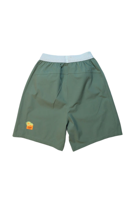 A Green Active Shorts from Moody Tiger in size 8Y for boy. (Back View)