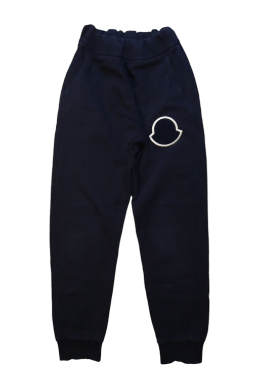 A Navy Sweatpants from Moncler in size 10Y for neutral. (Front View)