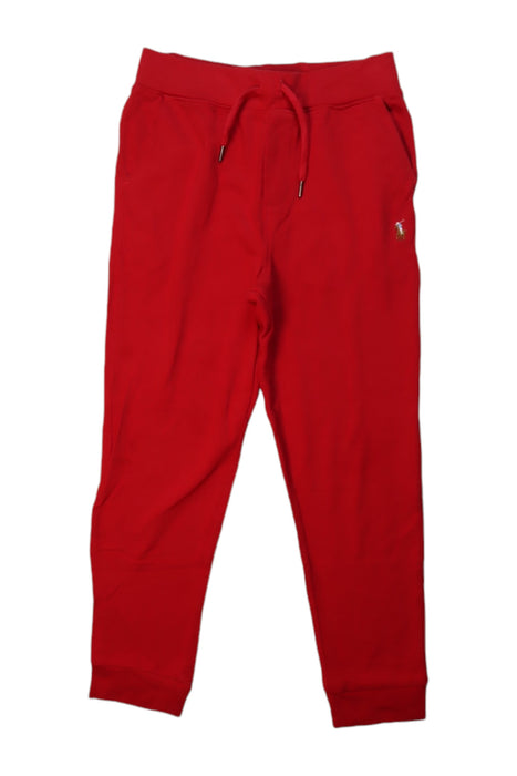 A Red Sweatpants from Polo Ralph Lauren in size 7Y for neutral. (Front View)