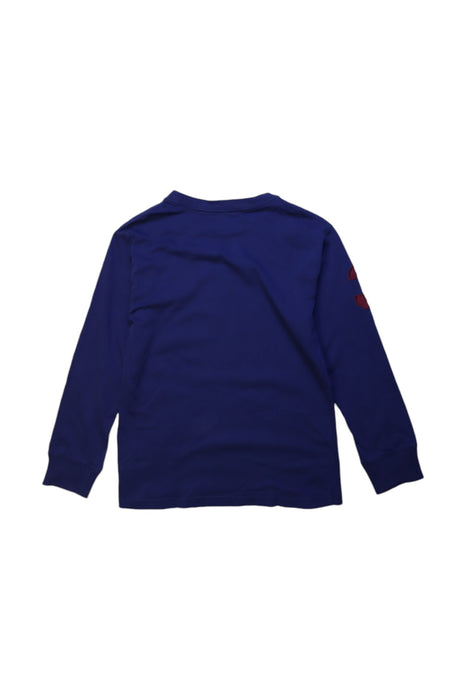 A Blue Long Sleeve T Shirts from Polo Ralph Lauren in size 8Y for boy. (Back View)