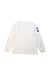 A White Long Sleeve T Shirts from Polo Ralph Lauren in size 7Y for boy. (Back View)