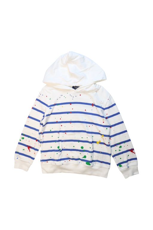 A Multicolour Hooded Sweatshirts from Polo Ralph Lauren in size 7Y for neutral. (Front View)