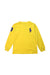 A Yellow Long Sleeve T Shirts from Polo Ralph Lauren in size 7Y for boy. (Front View)