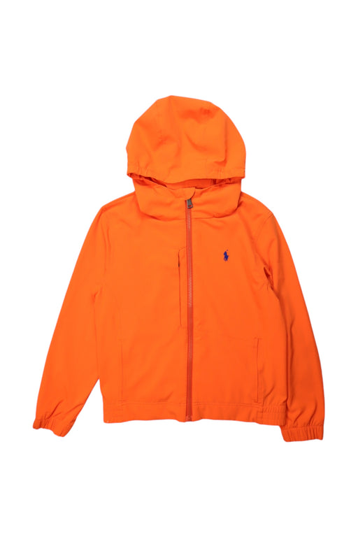 A Orange Lightweight Jackets from Polo Ralph Lauren in size 8Y for neutral. (Front View)