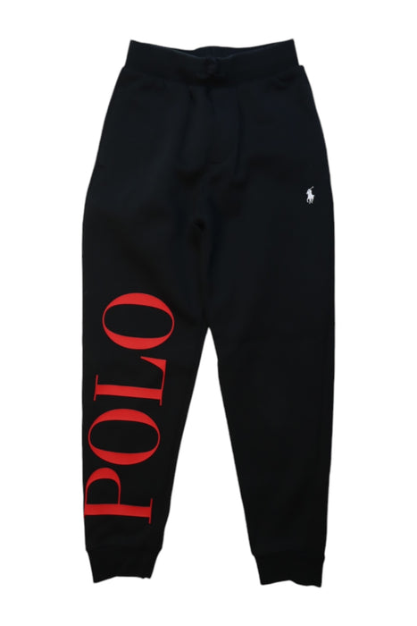 A Red Sweatpants from Polo Ralph Lauren in size 8Y for boy. (Front View)