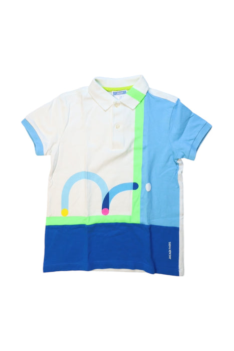 A Multicolour Short Sleeve Polos from Jacadi in size 8Y for boy. (Front View)