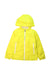 A Yellow Lightweight Jackets from Jacadi in size 8Y for girl. (Front View)