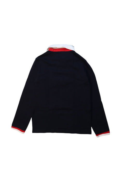 A Multicolour Long Sleeve Polos from Jacadi in size 8Y for boy. (Back View)