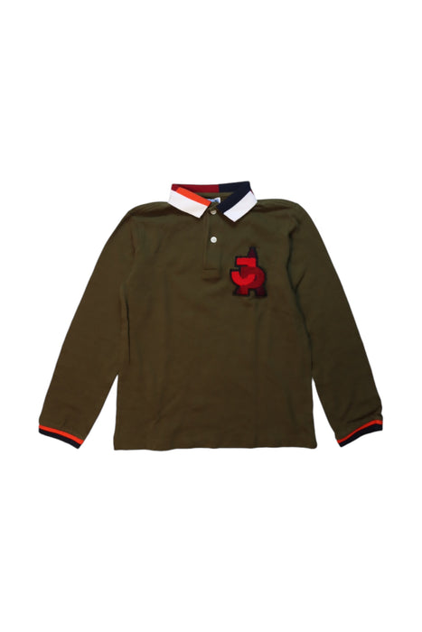 A Multicolour Long Sleeve Polos from Jacadi in size 8Y for boy. (Front View)